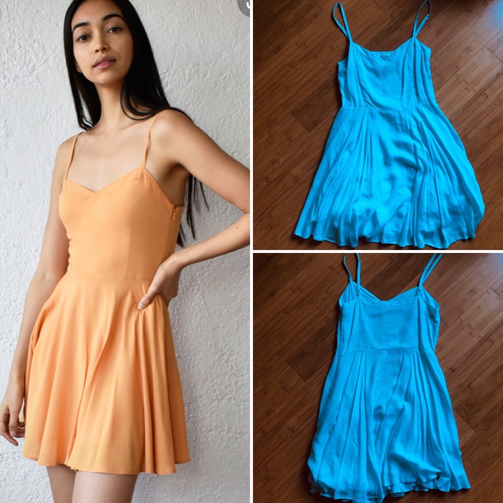 Talula Aritzia light blue mint dress